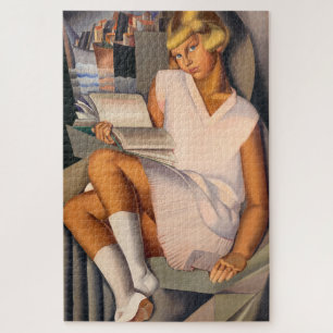 Kizette en Rose Tamara de Lempicka Jigsaw Puzzle