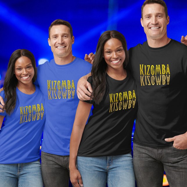  Kizomba gold yellow T-Shirt (Creator Uploaded)