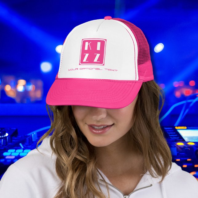 Kizz Kizomba Dance Cap pink women Trucker Hat (Creator Uploaded)