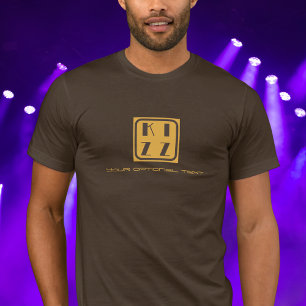 Kizz Kizomba Dance logo brown outfit T-Shirt