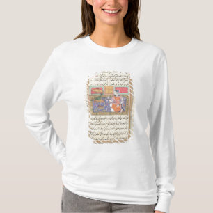 Kjujista, the Merchant's Wife, talking to a Parrot T-Shirt