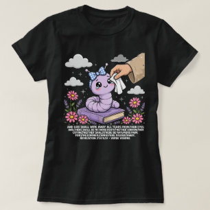 KJV Bible-Revelation 21:4 Worm Shirt