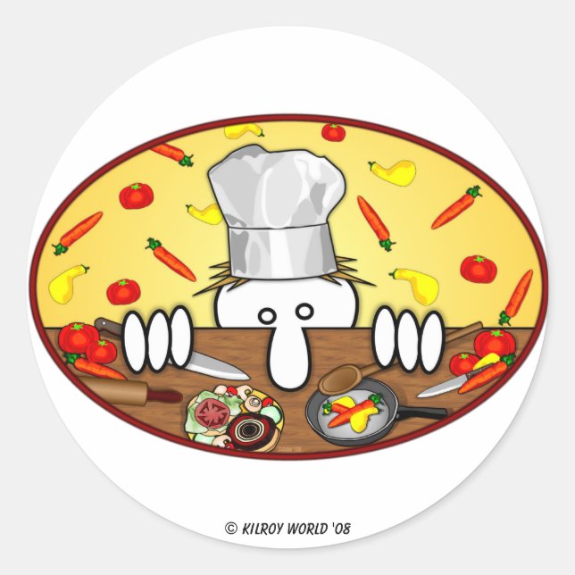 KK Chef Sticker (Front)