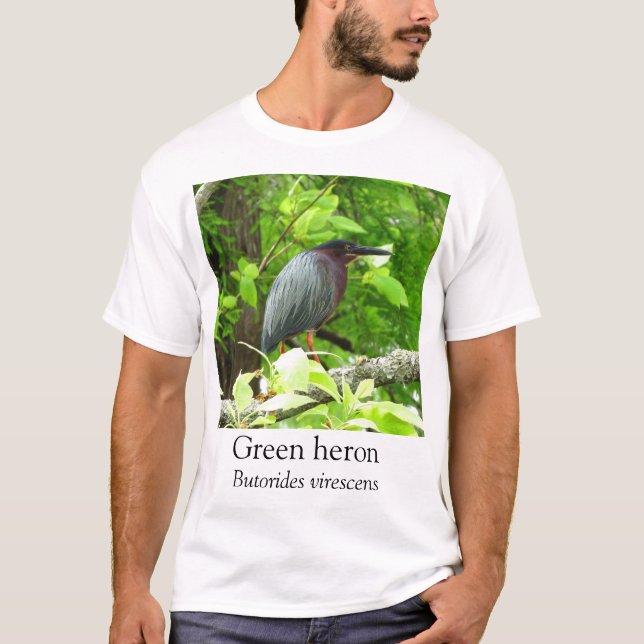 KK - Green Heron T-Shirt (Front)