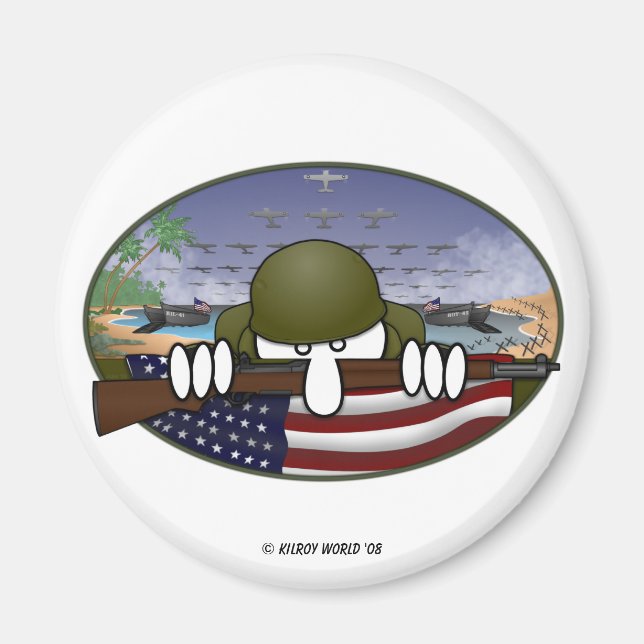 KK WW2 Magnet (Front)