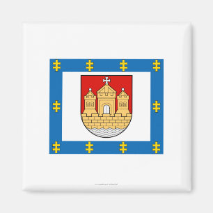 Klaipeda County Flag Magnet