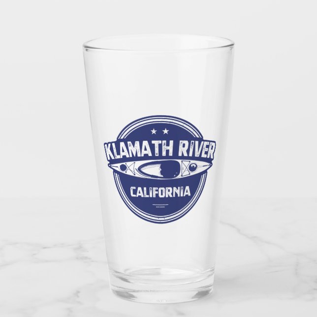 Klamath River, California Glass (Front)