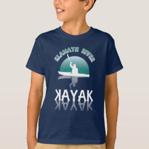 Klamath River California - Kayak T-Shirt
