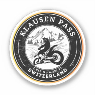 Klausen Pass swiss–alps motorcycle tour