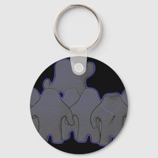 Klay World Dark Glowing Keychain