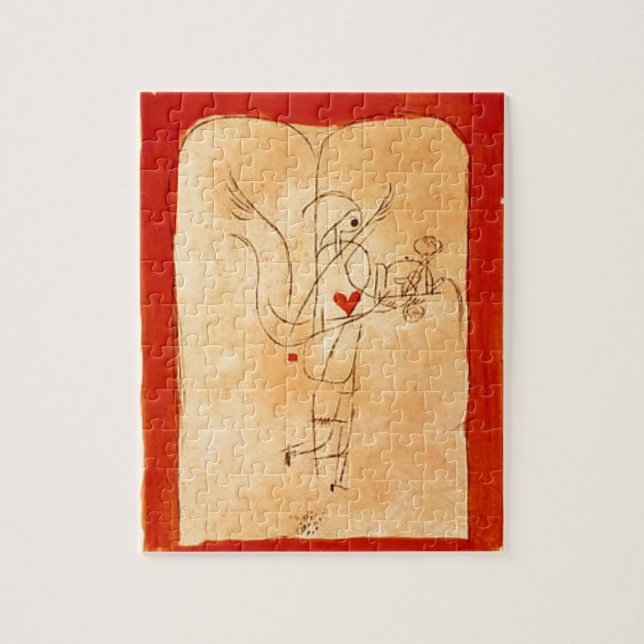 Klee - A Spirit Serves a Small Breakfast Jigsaw Puzzle (Vertical)