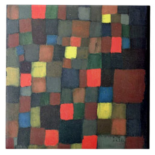 Klee - Abstract Colour Harmony with Squares Tile