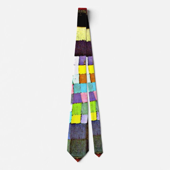 Klee - Abstraction with Reference Flowering Tree Tie (Front)