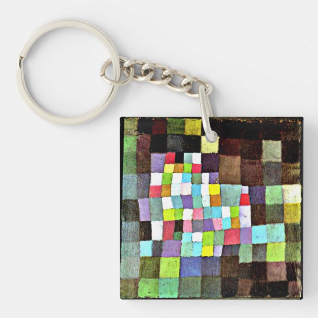 Klee - Abstraction with Reference... Key Ring (Front)