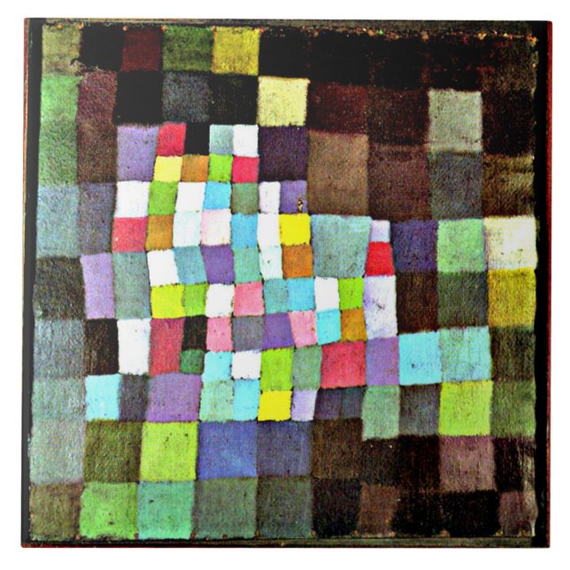 Klee - Abstraction with Reference... Tile (Front)