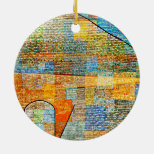 Klee - Ad Parnassus Ceramic Tree Decoration