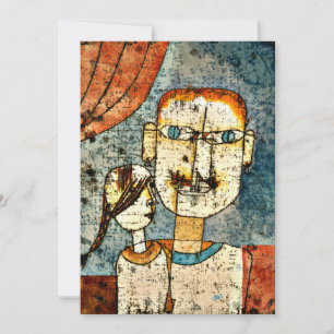 Klee - Adam and Little Eve Card