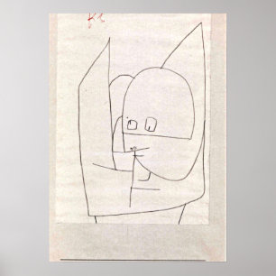 Klee - Altkluger Engel Poster