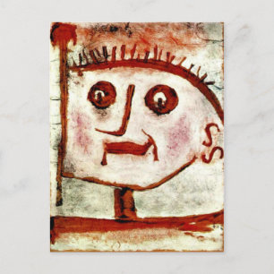 Klee - An Allegory of Propaganda, 1939 Postcard