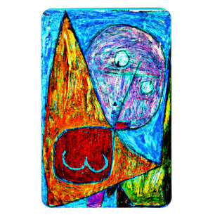 KLEE - Angel Still-feminine, 1939 artwork Magnet