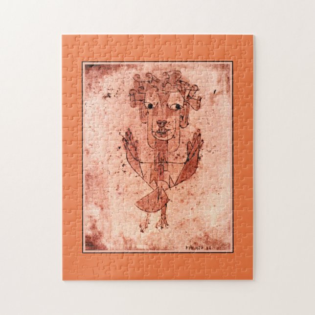 Klee - Angelus Novus (New Angel) Jigsaw Puzzle (Vertical)