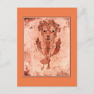 Klee - Angelus Novus (New Angel) Postcard
