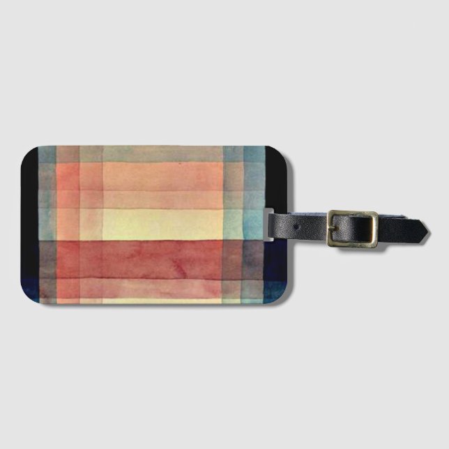 Klee - Architecture of the Plain Luggage Tag (Front Horizontal)