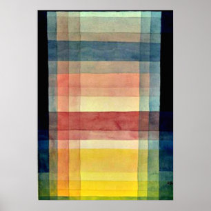 Klee - Architecture of the Plain Poster