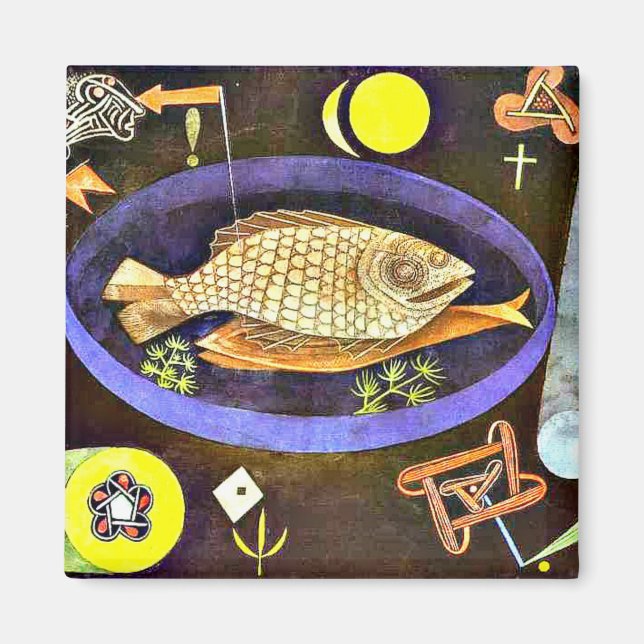 Klee - Around the Fish,  Magnet (Front)