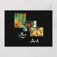 Klee artwork, Paul Klee collage