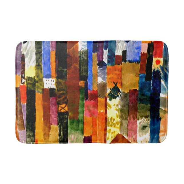 Klee - Before the Town Bath Mat (Front)