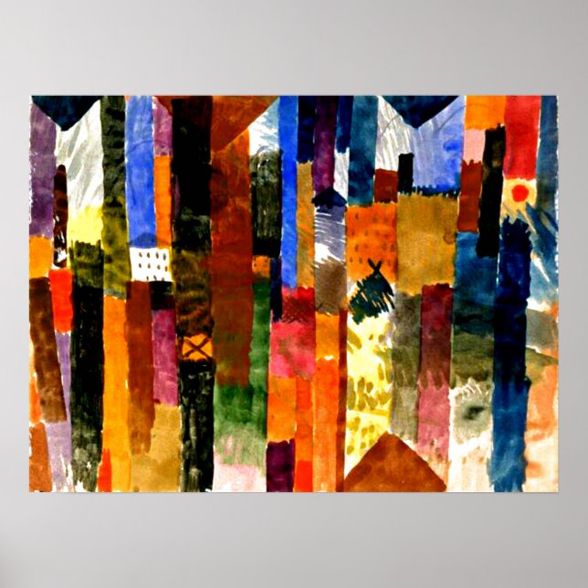 Klee - Before the Town Poster (Front)