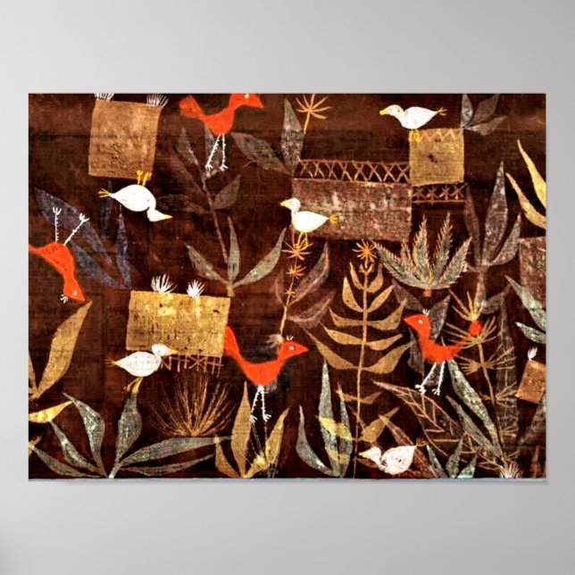 Klee - Bird Garden Poster (Front)