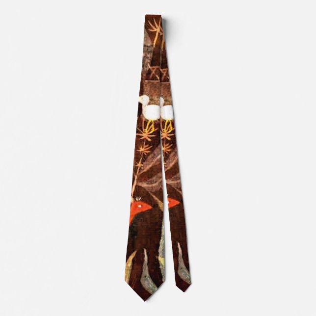 Klee - Bird Garden Tie (Front)