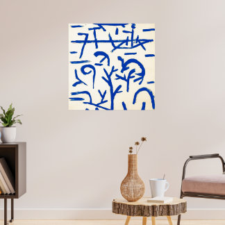 Klee - Boats in the Flood Poster