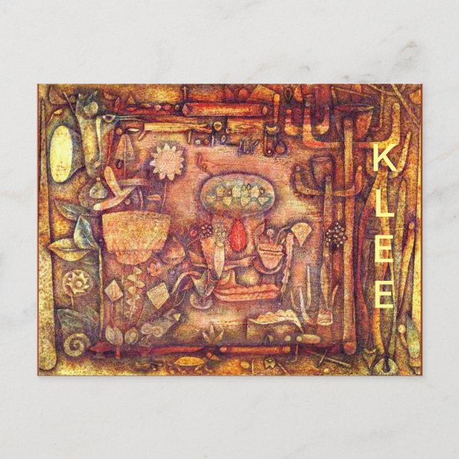 Klee - Botanical Theatre Postcard (Front)