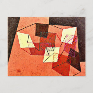 Klee - Braced Surfaces Postcard
