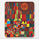 Klee - Castle and Sun Mouse Pad<br><div class="desc">Castle and Sun, popular painting by Paul Klee.</div>