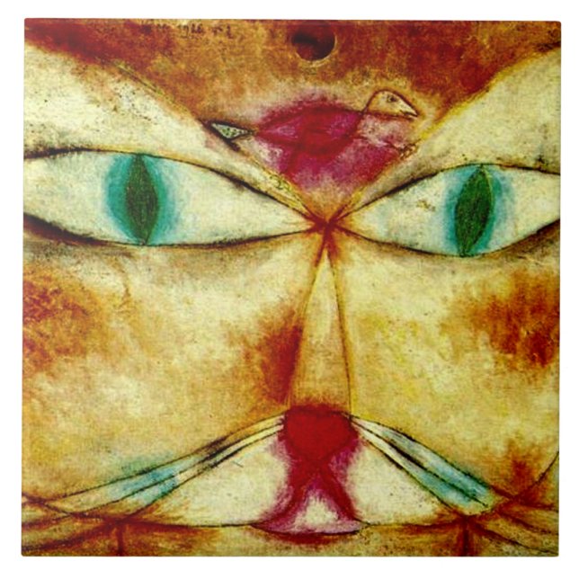 Klee - Cat and Bird Tile (Front)