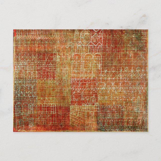 Klee - Cathedral Postcard (Front)