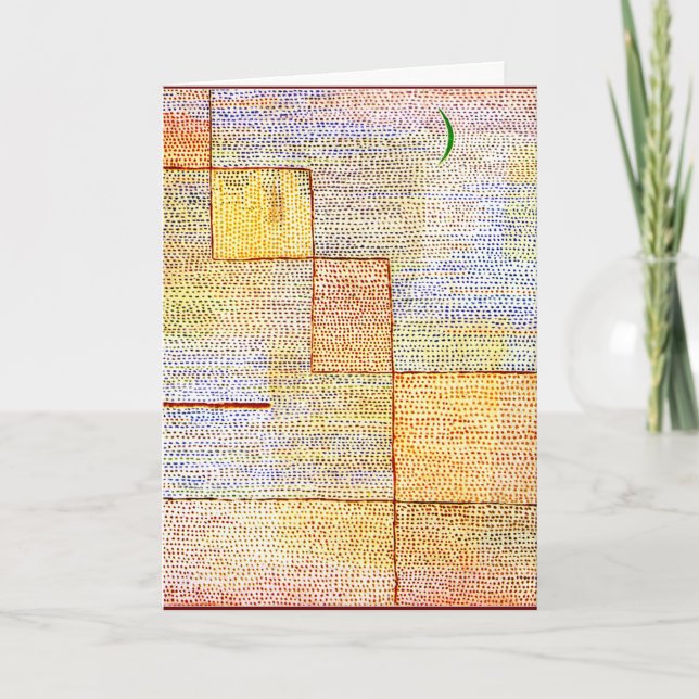 Klee - Clarification, abstract artwork, HD Card (Front)