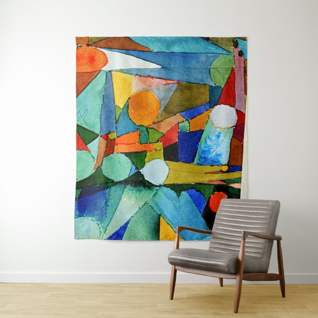 Klee - Colour-Shapes Tapestry (In Situ)
