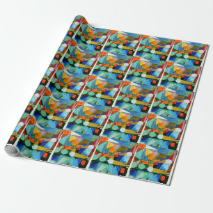 Klee - Colour-Shapes Wrapping Paper