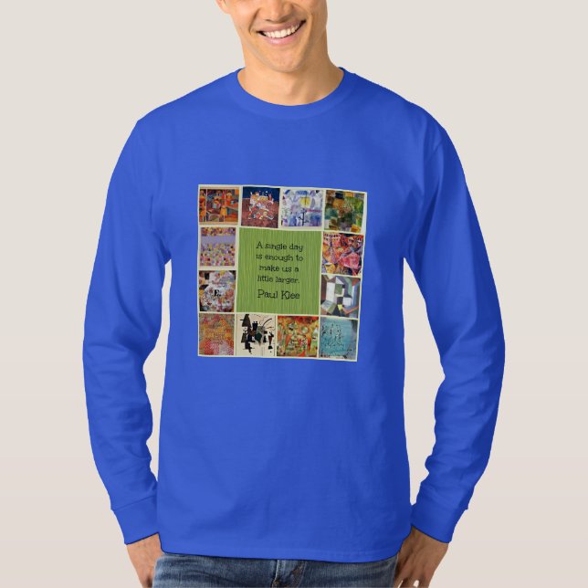 Klee - Colourful Collage T-Shirt (Front)