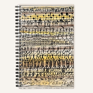 Klee Cooling Garden Abstract Notebook