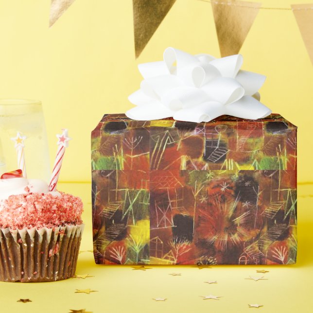 Klee - Cosmic Composition Wrapping Paper (Birthday Party)