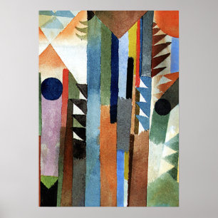 Klee - Der Wald der aus dem Samenkom enstand Poster