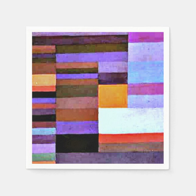 Klee - Fire Evening Napkin (Front)