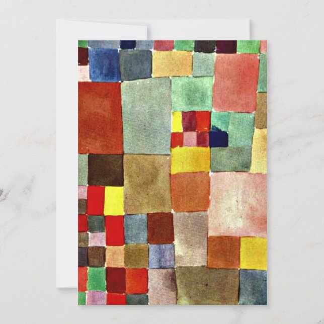 Klee - Flora on Sand Card (Front)