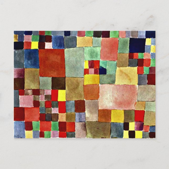 Klee - Flora on Sand Postcard (Front)